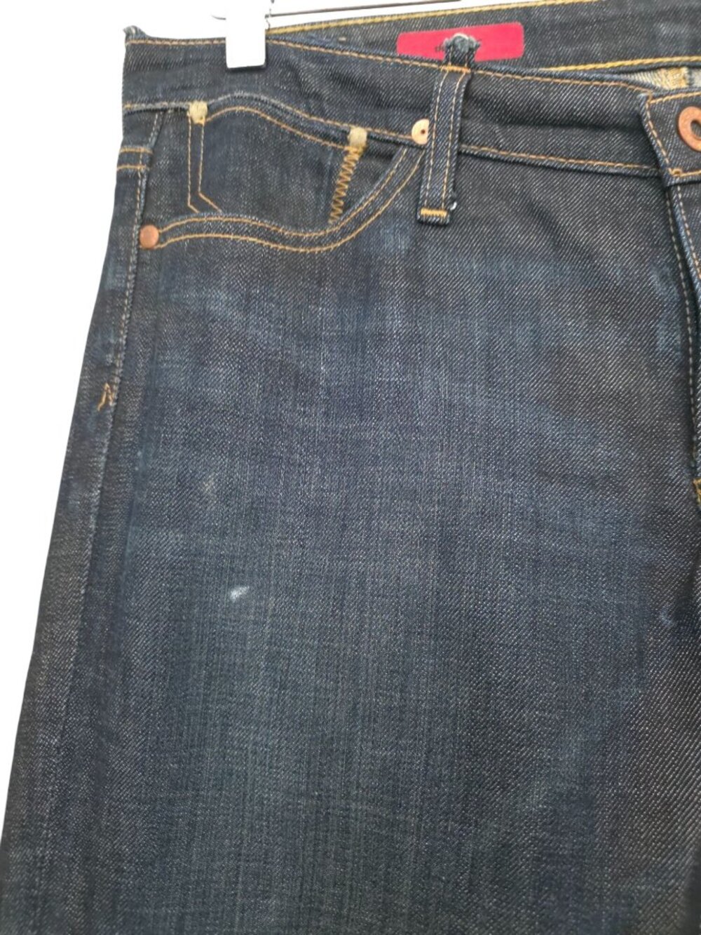 AG Adriano Goldschmied THE KISS Dark Wash Bootcut Jeans Women's 30R Made In USA - Picture 3 of 12